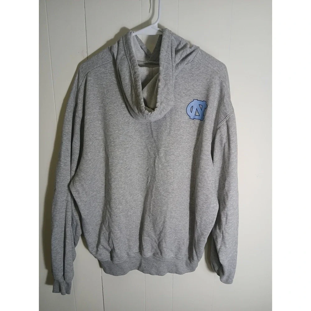 Jordan Mens Hoodie Gray North Carolina Basketball Long Sleeve Pullover Size M - Picture 3 of 11